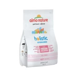 Almo Nature Sterilised Kattenvoer - Zalm En Rijst -Geschäft Für Tierbedarf 065e1a0abd06791220765c7894cd0ac88d8dfb394c9356282e496e78673807a8 4