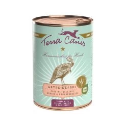 Terra Canis Grainfree - Kalkoen Met Selderij -Geschäft Für Tierbedarf 0b31b505dcbd69568525012510d00349530fad83a5cece7c76ebd74dbe526302 3 5