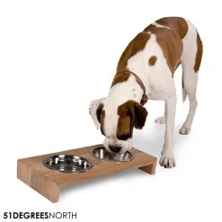 51 Degrees North Double Voerbak Teak 14 51 Degrees North Double Voerbak Teak -Geschäft Für Tierbedarf 51 degrees north double voerbak teak 210362 1000 none