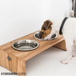 51 Degrees North Voerbak Teak High 20 51 Degrees North Voerbak Teak High -Geschäft Für Tierbedarf 51 degrees north voerbak teak high 211100 1000 none