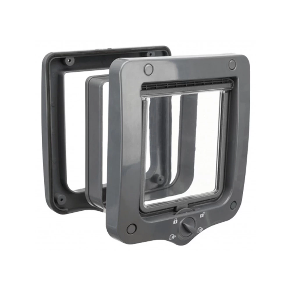 Trixie 4-weg Kattenluik Met Tunnel 7 Trixie 4-weg Kattenluik Met Tunnel - Afbeelding 5