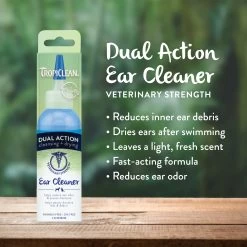 TropiClean - Dual Action Ear Cleaner -Geschäft Für Tierbedarf LDwuVWN7xnmzA3g5Qo3zSoGqn8yHqF metaRHVhbC1BY3Rpb24tRWFyLUNsZWFuZXItMi5qcGc