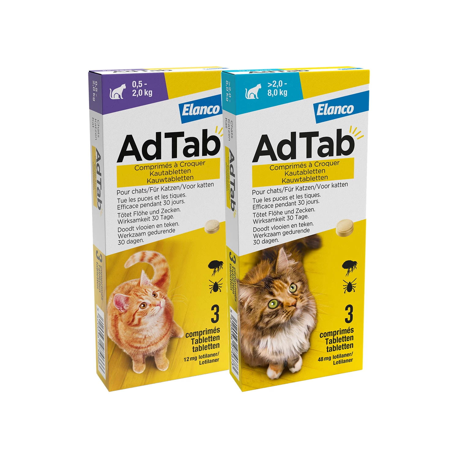 AdTab Kauwtabletten Kat 5 AdTab Kauwtabletten Kat - Afbeelding 3