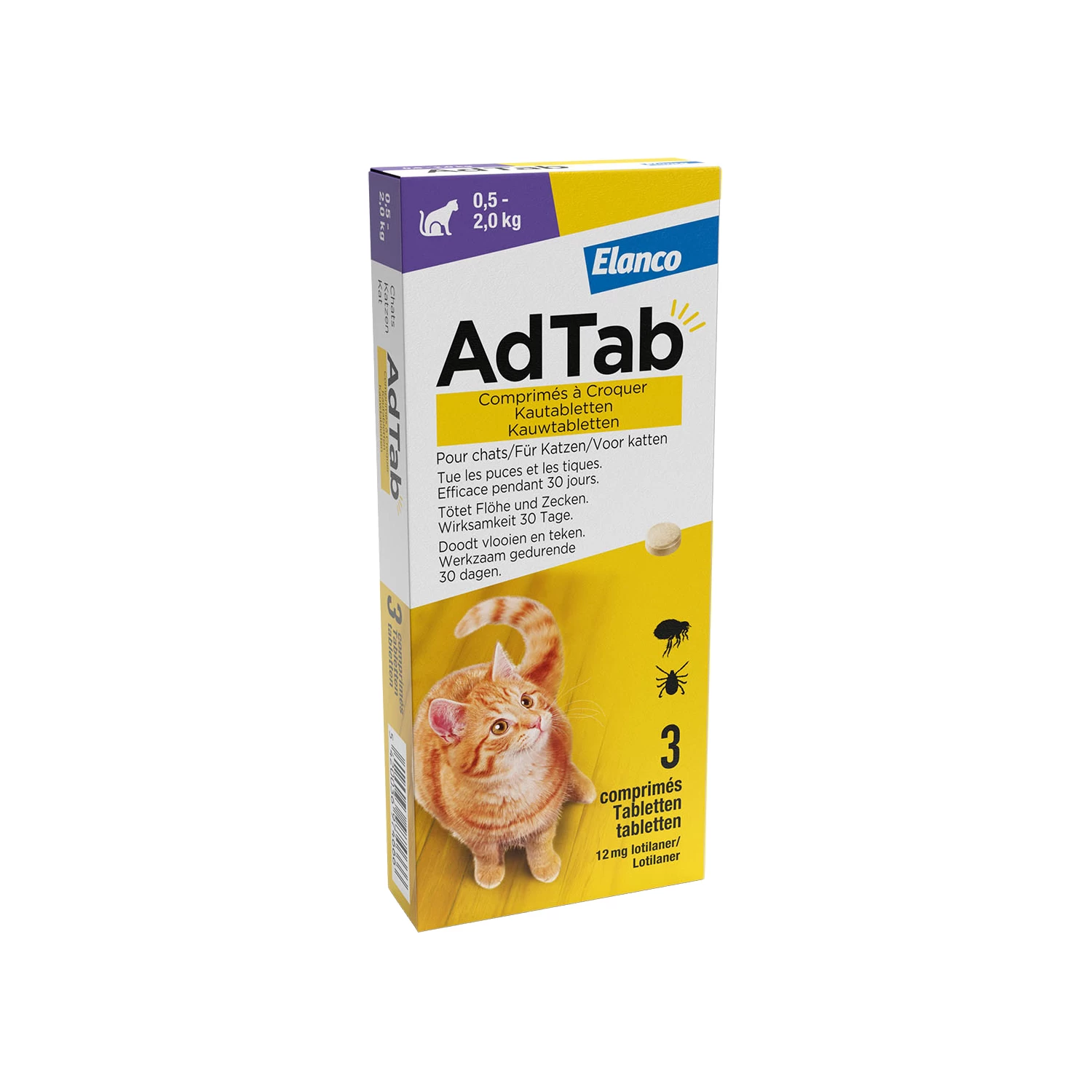 AdTab Kauwtabletten Kat 6 AdTab Kauwtabletten Kat - Afbeelding 4