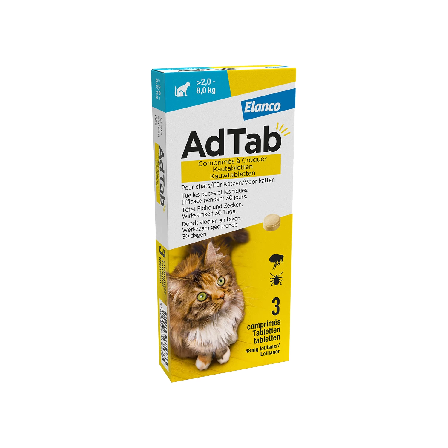 AdTab Kauwtabletten Kat 7 AdTab Kauwtabletten Kat - Afbeelding 5
