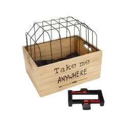 Beeztees Houten Fietsmand Journey + Kap -Geschäft Für Tierbedarf beeztees houten fietsmand journey kap 174289 0500 none