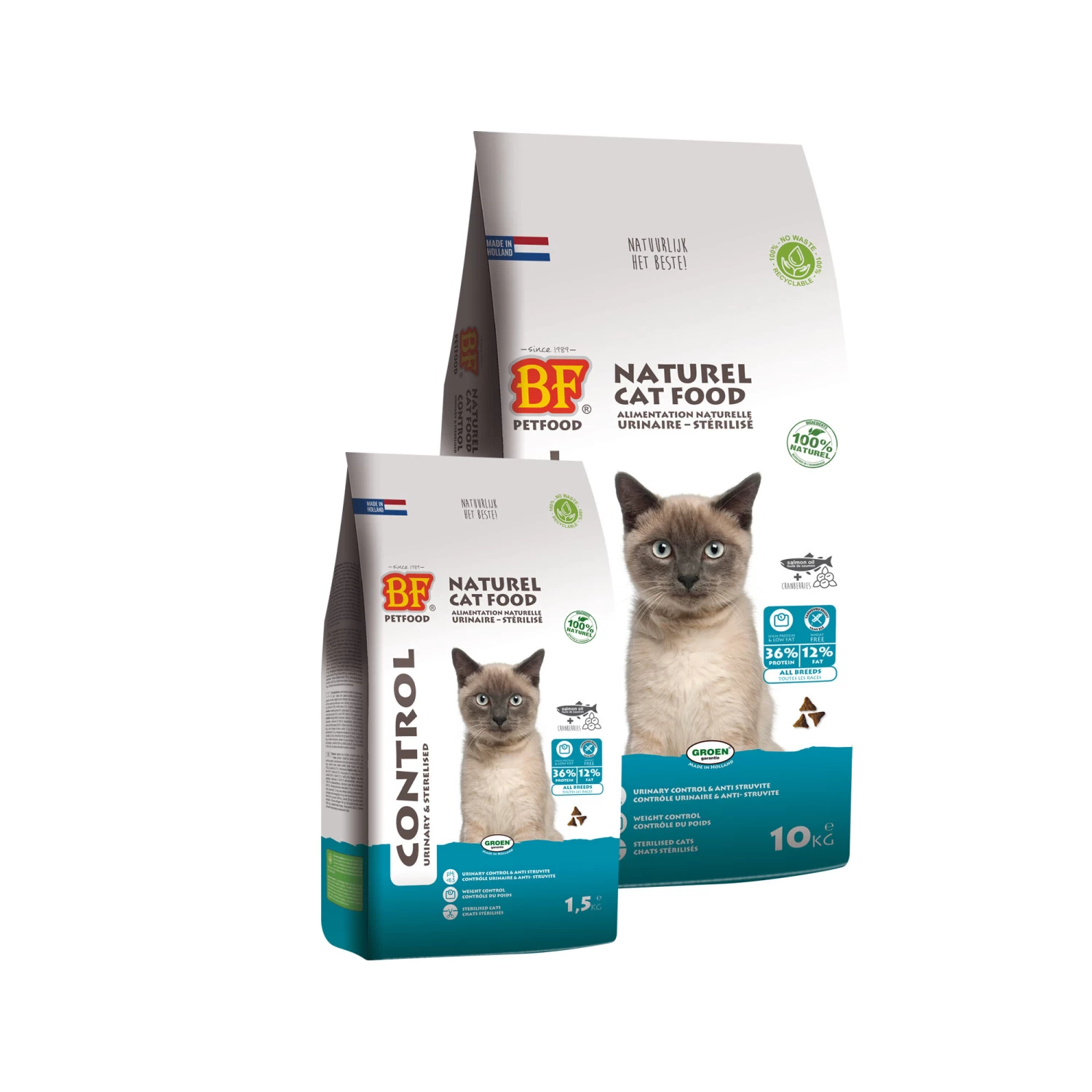 Biofood BF®Petfood Kat Control 5 Biofood BF®Petfood Kat Control - Afbeelding 3