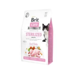 Brit Care Cat - Sterilized Sensitive -Geschäft Für Tierbedarf brit care cat grain free sterilized sensitive 203393 0500 none
