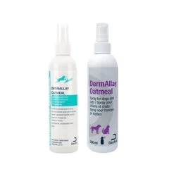 DermAllay Oatmeal Shampoo En Spray Conditioner -Geschäft Für Tierbedarf dermallay oatmeal shampoo en spray conditioner 205463 0500 none