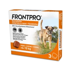 FRONTPRO Kauwtabletten Hond 27 FRONTPRO Kauwtabletten Hond -Geschäft Für Tierbedarf frontpro hond m 4 10 kg 134717 1500 none