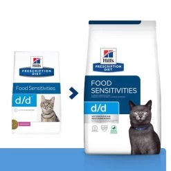 Hill's D/d Food Sensitivities - Prescription Diet - Feline 11 Hill's D/d Food Sensitivities - Prescription Diet - Feline -Geschäft Für Tierbedarf hills dd food sensitivities prescription diet feline 191260 0500 none