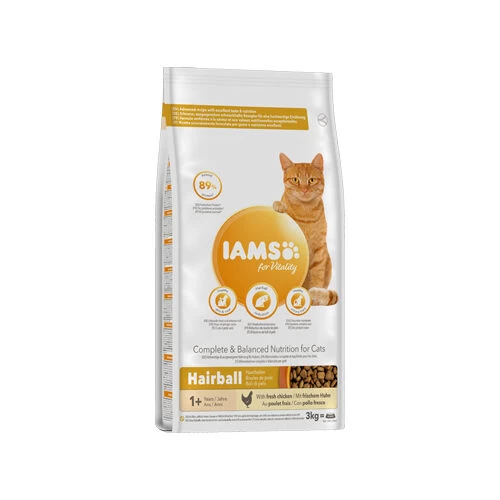 IAMS For Vitality Adult Cat Hairball 4 IAMS For Vitality Adult Cat Hairball - Afbeelding 2