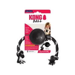KONG Extreme Bal Met Touw -Geschäft Für Tierbedarf kong extreme bal met touw 181819 1000 none