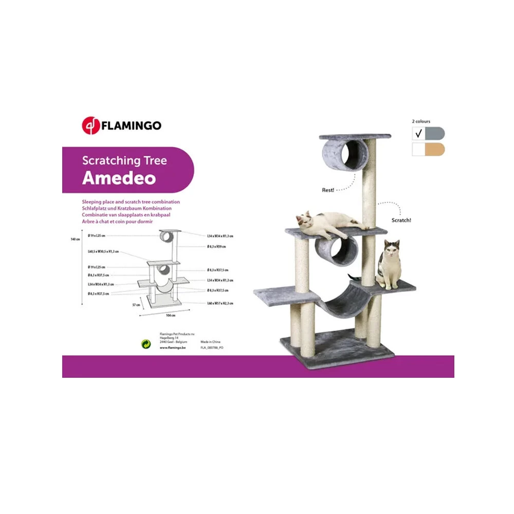 Flamingo Krabpaal Amedeo 6 Flamingo Krabpaal Amedeo - Afbeelding 4