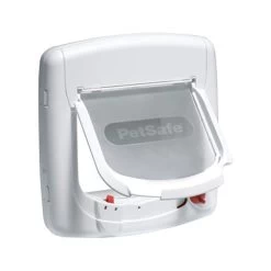 PetSafe Staywell Deluxe - Magnetisch Kattenluik -Geschäft Für Tierbedarf petsafe staywell deluxe magnetisch kattenluik 104419 0500 none
