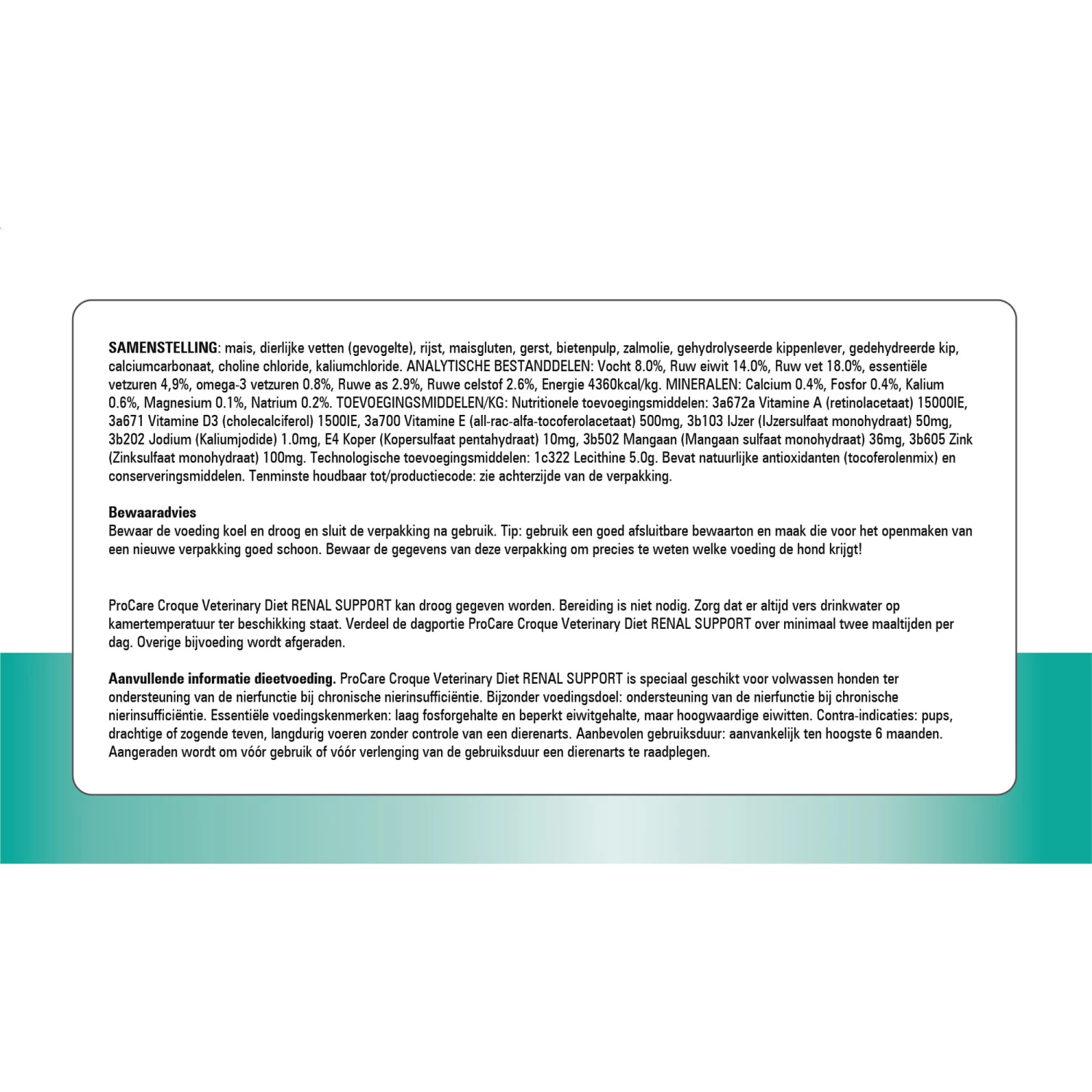 Prins ProCare Croque Renal Support 11 Prins ProCare Croque Renal Support - Afbeelding 9