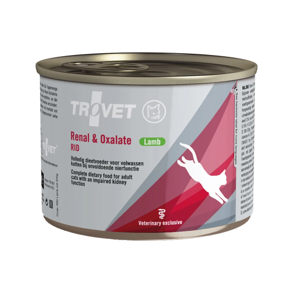 TROVET Renal & Oxalate RID Kat - Blik 3 TROVET Renal & Oxalate RID Kat - Blik