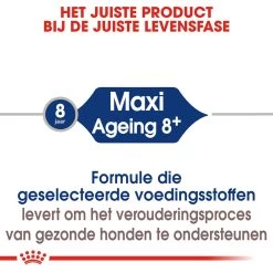 Royal Canin Maxi Ageing 8+ - Hondenvoer -Geschäft Für Tierbedarf royal canin maxi ageing 8 hondenvoer 144848 1000 none