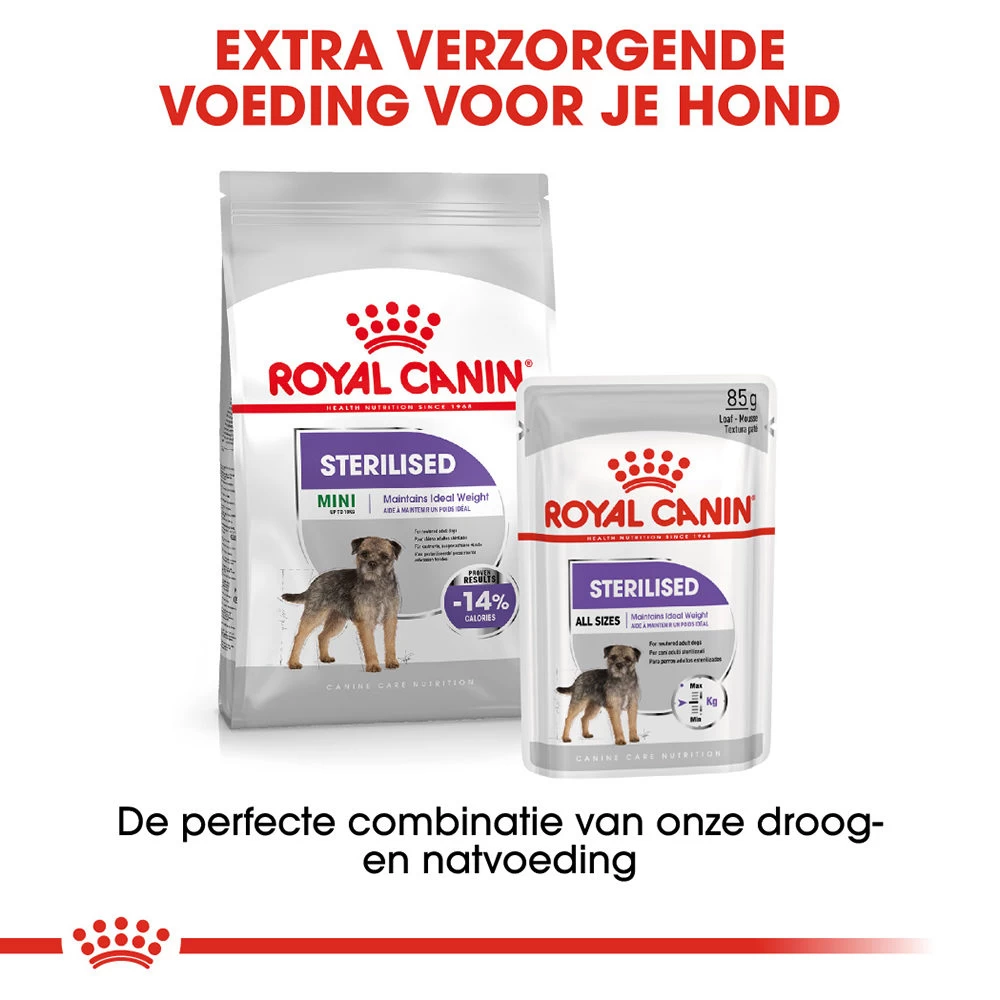 Royal Canin Sterilised Wet - Hondenvoer 9 Royal Canin Sterilised Wet - Hondenvoer - Afbeelding 7