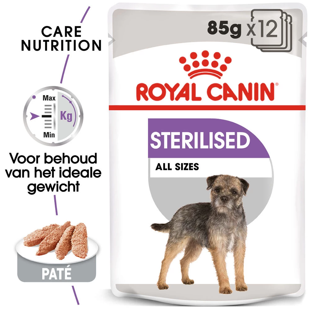 Royal Canin Sterilised Wet - Hondenvoer 4 Royal Canin Sterilised Wet - Hondenvoer - Afbeelding 2