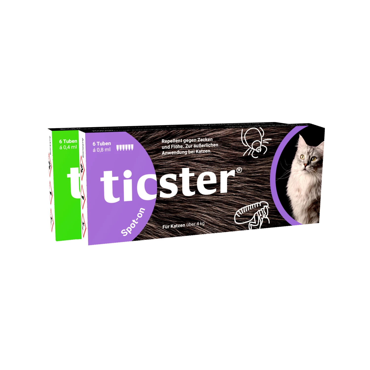 Ticster Spot-on Kat <4 Kg 5 Ticster Spot-on Kat <4 Kg - Afbeelding 3