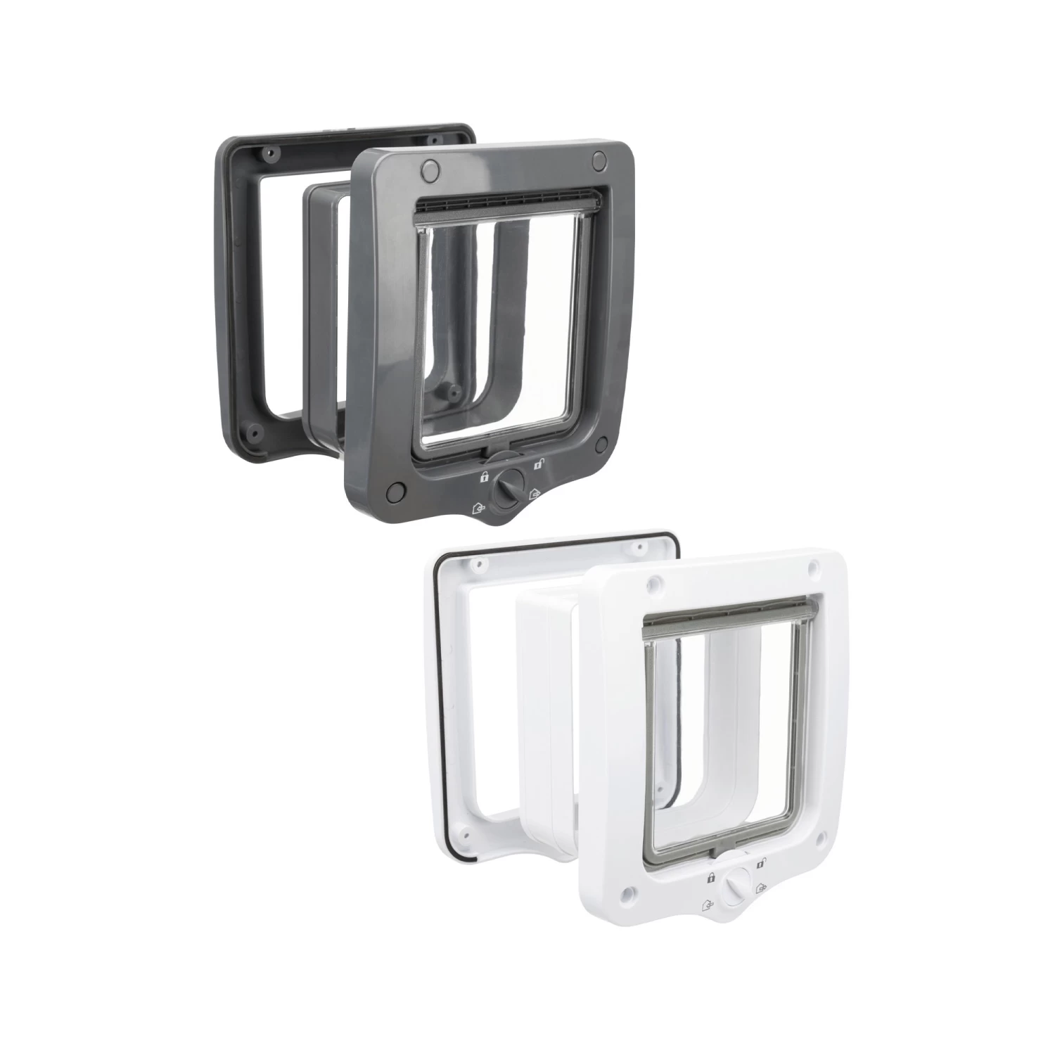 Trixie 4-weg Kattenluik Met Tunnel 19 Trixie 4-weg Kattenluik Met Tunnel - Afbeelding 17