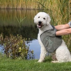 Trixie Hondendroogdoek Met Handvatten -Geschäft Für Tierbedarf trixie hondendroogdoek met handvatten 180736 1500 none