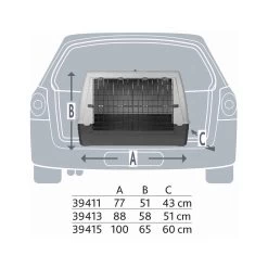 Trixie Vervoersbox Journey 18 Trixie Vervoersbox Journey -Geschäft Für Tierbedarf trixie vervoersbox journey 157886 1500 none