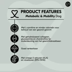 Vetality Metabolic & Mobility - Hondenvoer 16 Vetality Metabolic & Mobility - Hondenvoer -Geschäft Für Tierbedarf vetality metabolic mobility hondenvoer 182005 2000 none