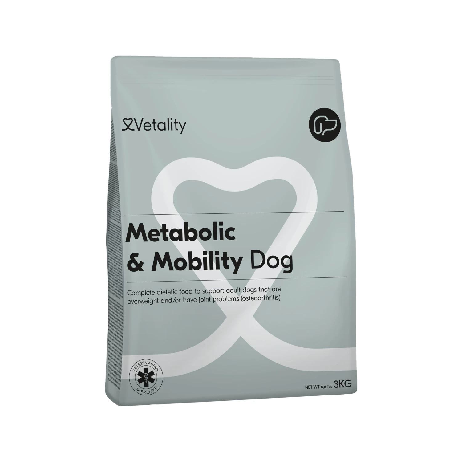 Vetality Metabolic & Mobility - Hondenvoer 5 Vetality Metabolic & Mobility - Hondenvoer - Afbeelding 3