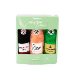 ZippyPaws Happy Hour Crusherz Wine Three Pack -Geschäft Für Tierbedarf zippypaws happy hour crusherz wine three pack 214907 0500 none